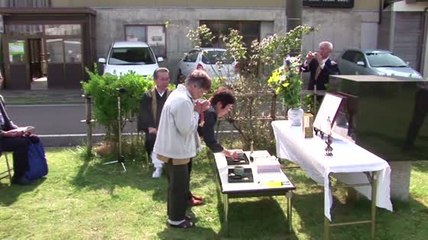 STOCK: Relatives honour Japanese guards at "Unbroken" prison camp