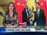 China y Ecuador eliminan las visas para sus ciudadanos