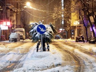 Pamukova danGece  Kar Manzaraları