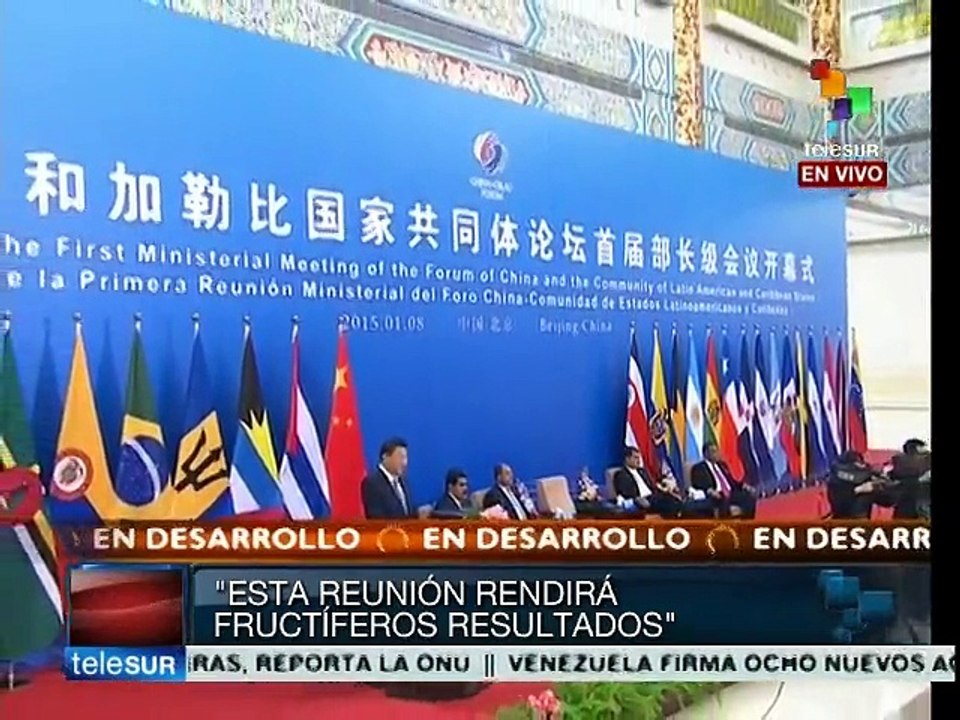 Inicia Primer Foro Ministerial China-CELAC