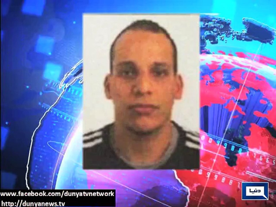 Dunya news- Police hunt three Frenchmen after 12 killed in Paris attack