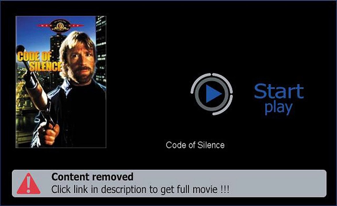 Code of Silence Movie Download For Free