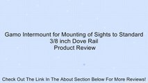 Gamo Intermount for Mounting of Sights to Standard 3/8 inch Dove Rail Review