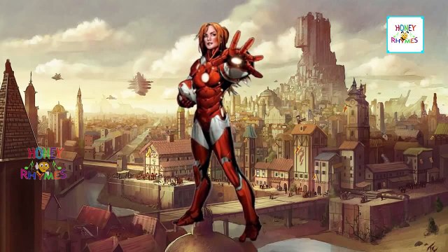 SuperHeroes Cartoon Rhymes for Children Finger Family Children Nursery Rhymes Collection