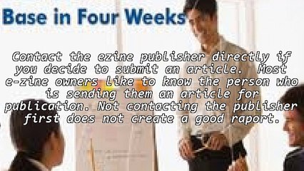 Finding E-zine Publishers