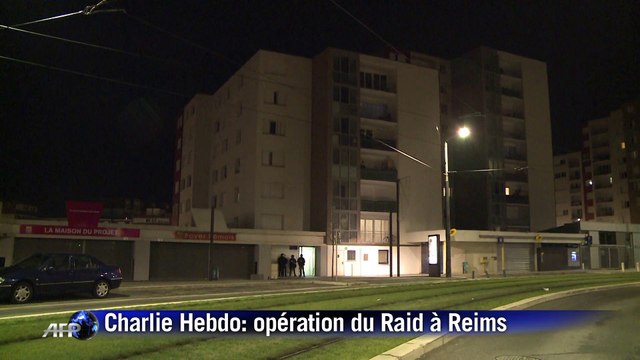 L'opération du Raid à Reims, après l'attaque de Charlie Hebdo