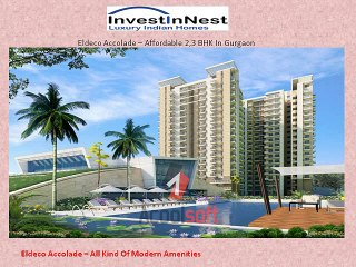 Eldeco Accolade in Gurgaon Sohna Road - InvestInNest