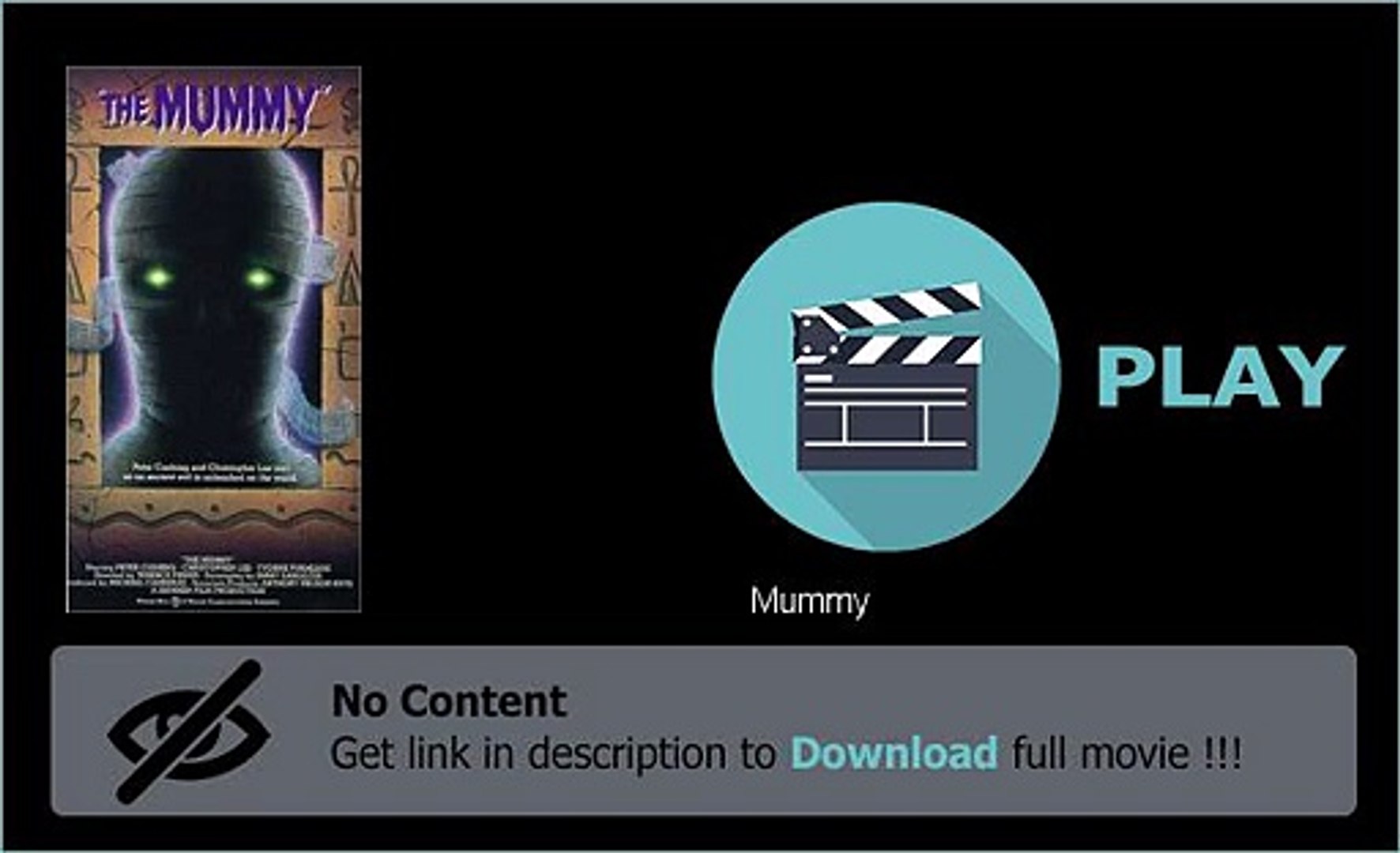 Mummy Movie Download Movie