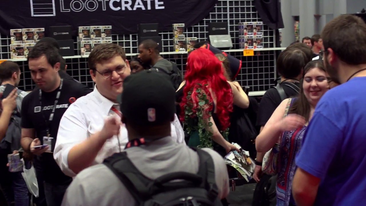 The Real Life Peter Griffin Goes To NYCC 2014