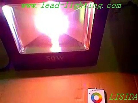 outdoor 50w motion sensor led flood light from manufacturer