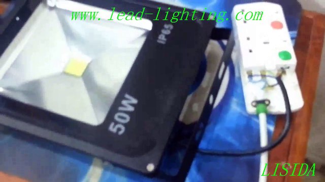 High brightness motion sensor led outdoor flood light