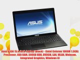 Asus X55A 15.6-inch Laptop (Black) - (Intel Celeron 1000M 1.5GHz Processor 4GB RAM 500GB HDD