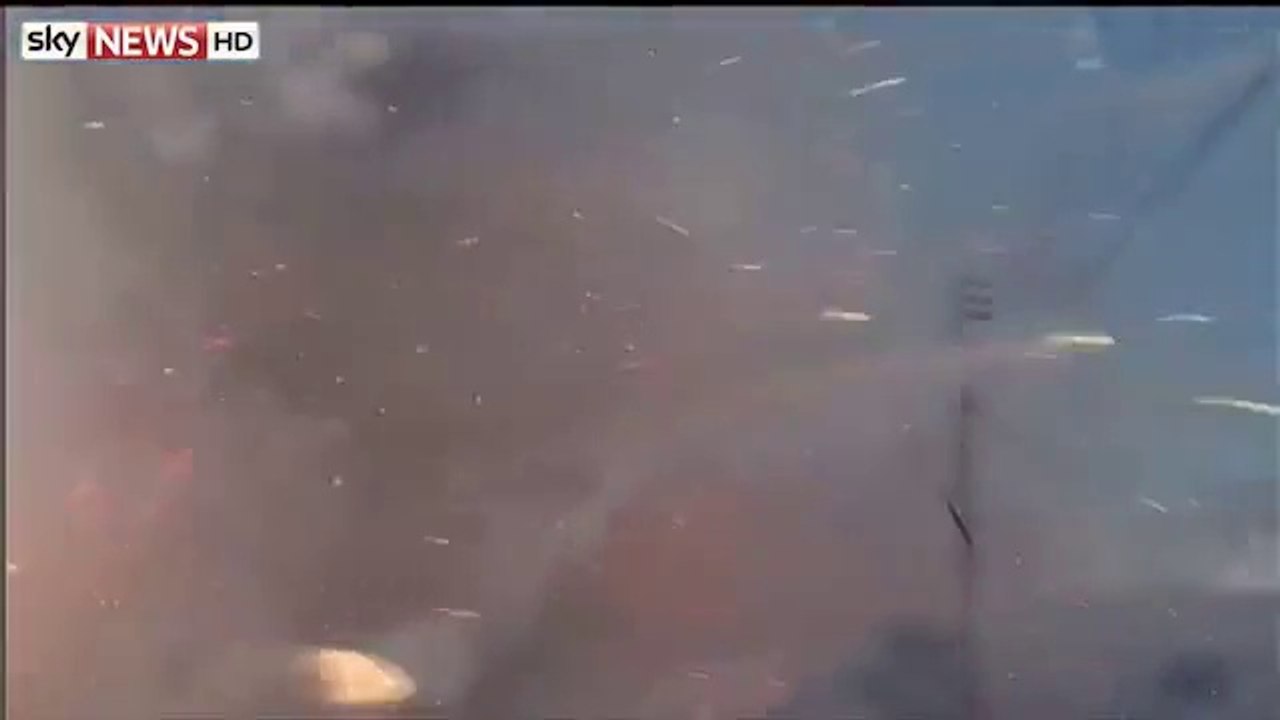 Huge Blast As Fireworks Factory Explodes