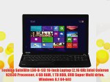 Toshiba Satellite L50-B-1J3 16-Inch Laptop (2.16 GHz Intel Celeron N2830 Processor 4 GB RAM