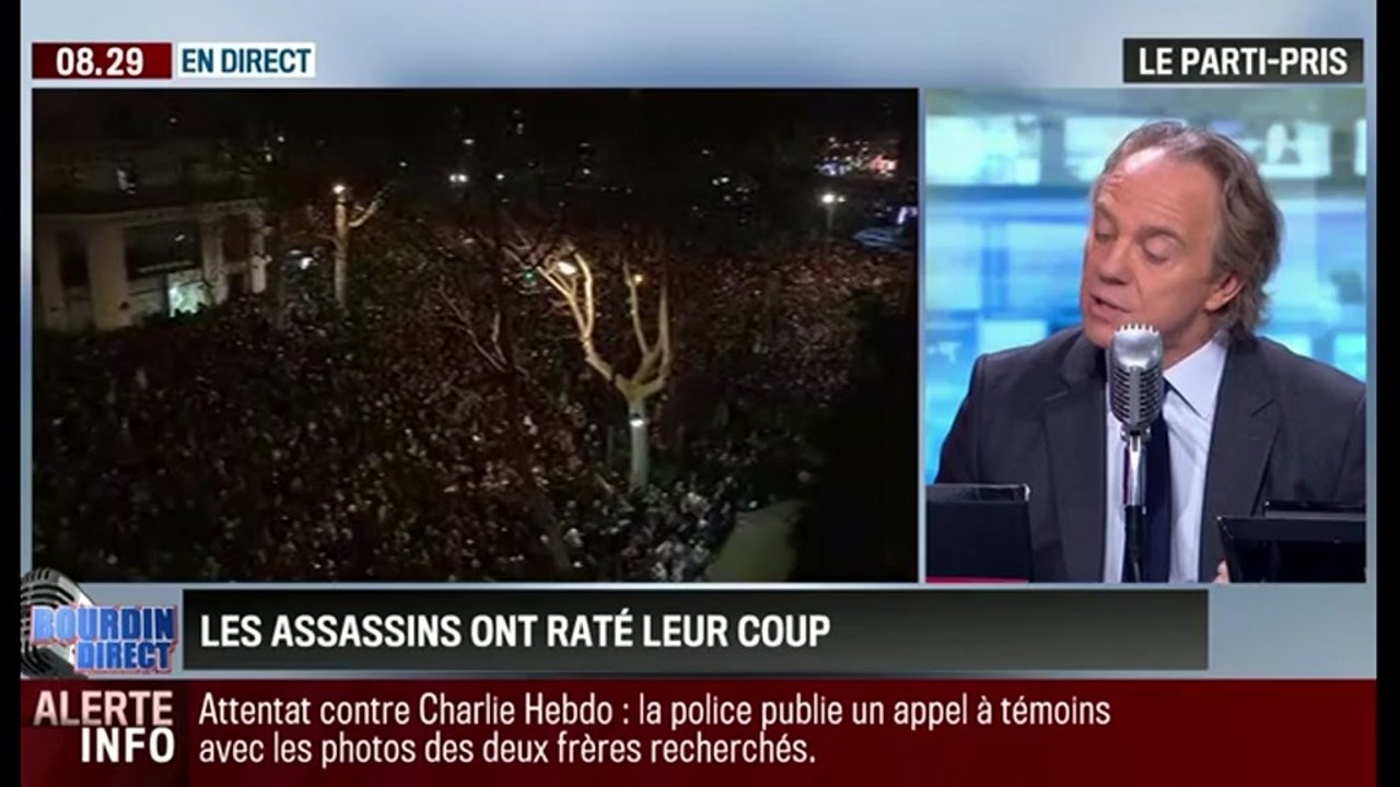 Le parti pris d'Hervé Gattegno: Les assassins de Charlie ont raté leur coup !" - 08/01