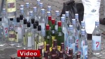 Adana'da 10 Bin Şişe Sahte İçki Ele Geçirildi