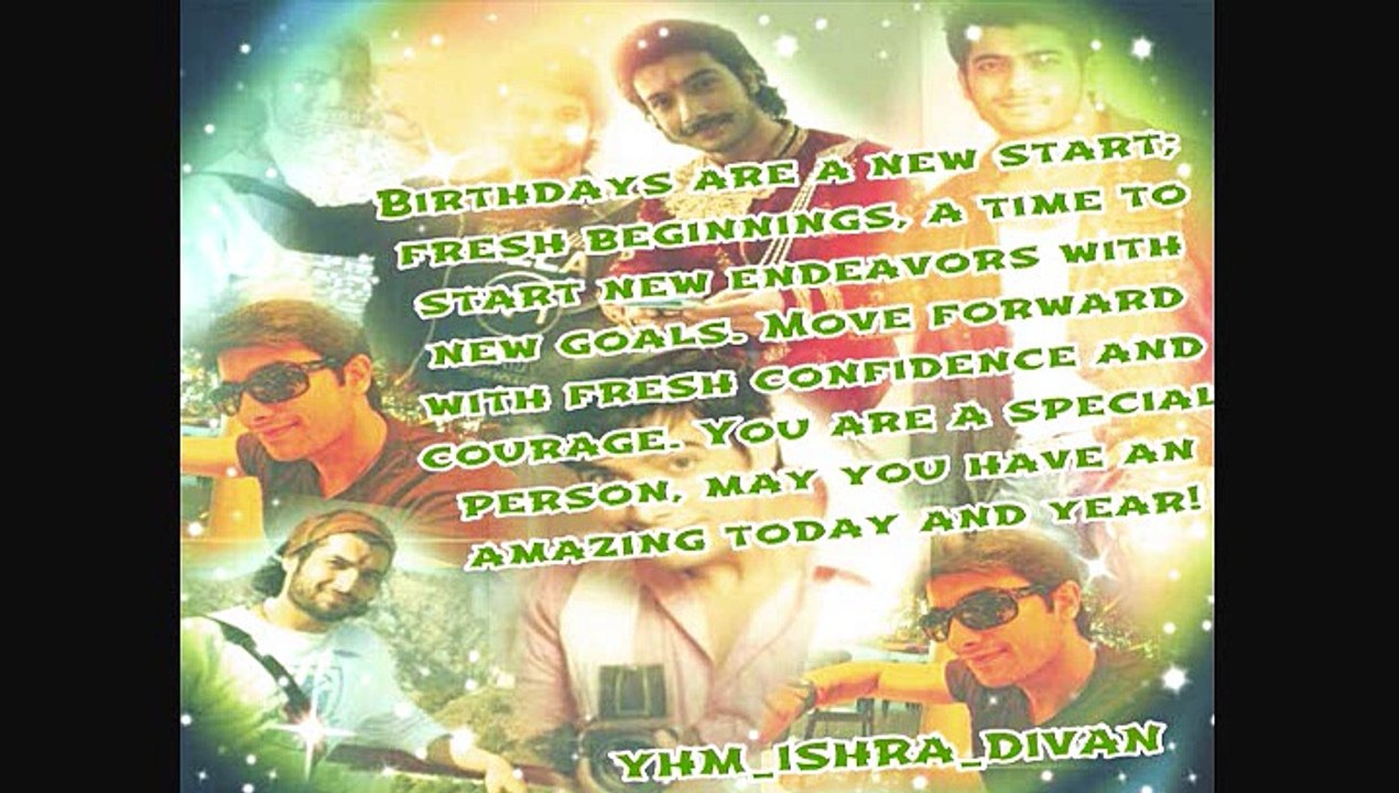 Ssharad Malhotra Aka Maharana Pratap Birthday Vm with messages of fans