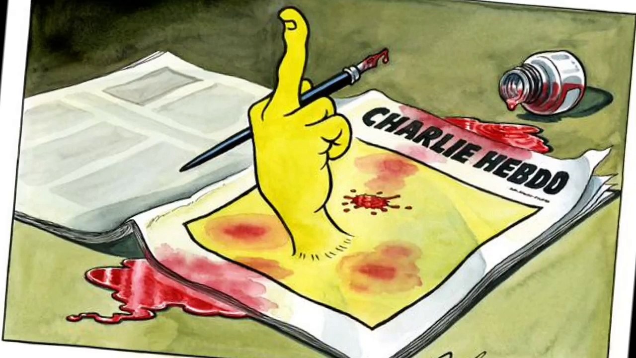 Je suis Charlie - Musique: "Jeunesse,  lève-toi", Saez