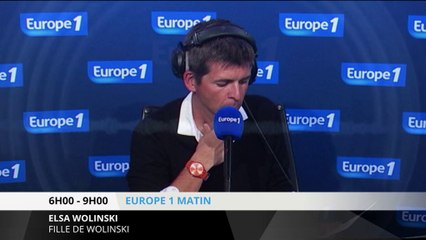 Elsa Wolinski au micro de Thomas Sotto