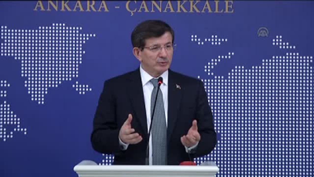 Davutoğlu: "Bir Türk Vizyonu, Türk Görüşü Her Yerde Olacak"