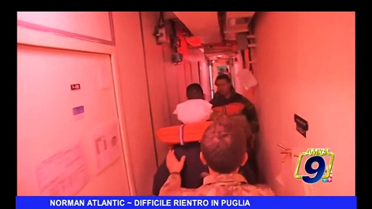 Norman Atlantic | Difficile rientro in Puglia