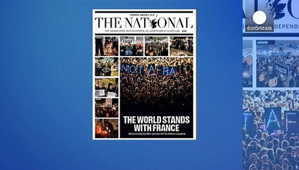 Solidarité de la presse internationale : "Je suis Charlie", à la Une