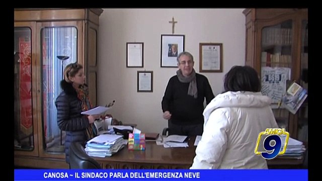 CANOSA DI PUGLIA | Il sindaco parla dell'emergenza neve