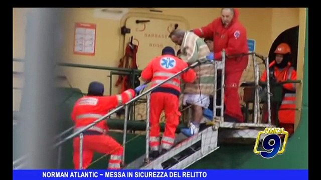 Norman Atlantic | Messa in sicurezza del relitto