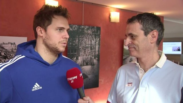 HAND - BLEUS - Accambray : «On délègue volontiers le rôle de favoris»