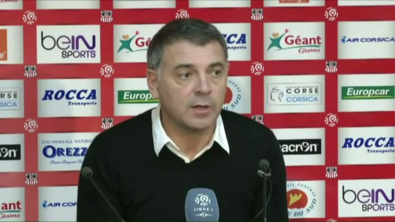 FOOT - L1 - ACA - Bracconi : «On sort du match avec des regrets»