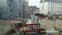 Le chantier de la caserne Dejean à Amiens