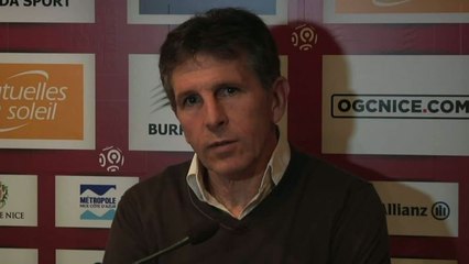 FOOT - L1 - OGCN - Puel : «Un adversaire qui n'a plus rien à perdre»