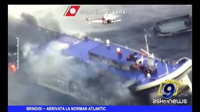 BRINDISI | Arrivata la Norman Atlantic