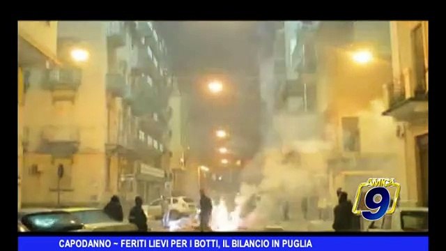 CAPODANNO | Feriti lievi per i botti, il bilancio in Puglia