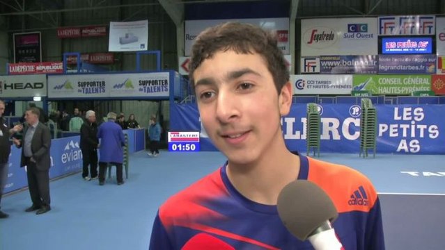TENNIS - PETITS AS - Roumane : «Pour moi, c'est énorme»