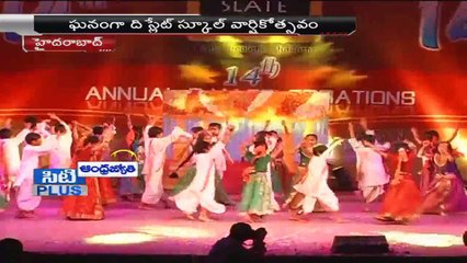 Annual Day celebrations in The Slate school, Hyderabad  (08-01-2015)