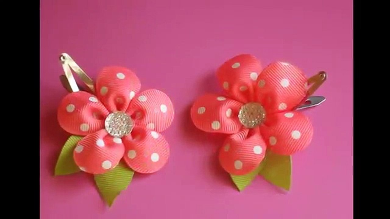 Радостный цветок канзаши ...