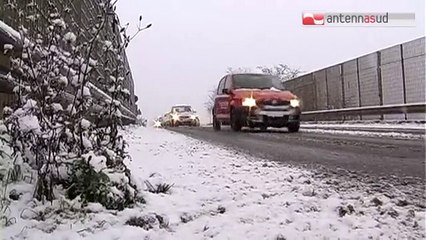 TG 30.12.14 Puglia innevata. Dal pomeriggio temperature sottozero