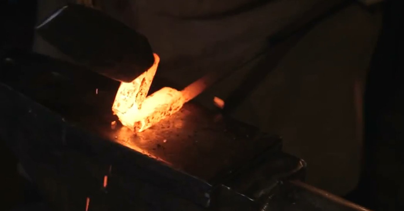 How To Make Damascus Steel Knife!