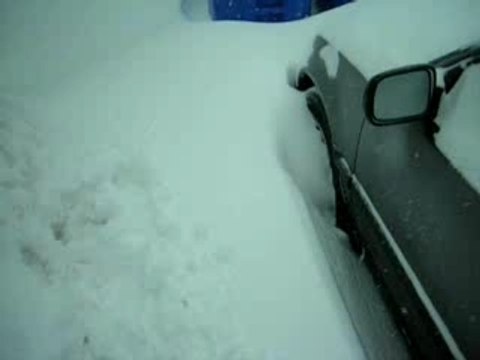 tempête de neige suite