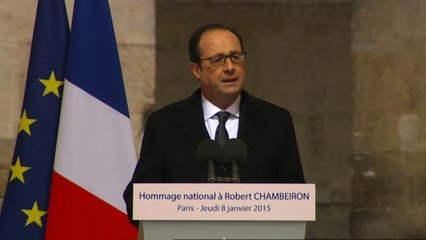Hommage national à Robert Chambeiron