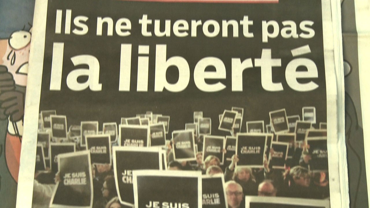 L’attentat contre « Charlie Hebdo » à la une de la presse
