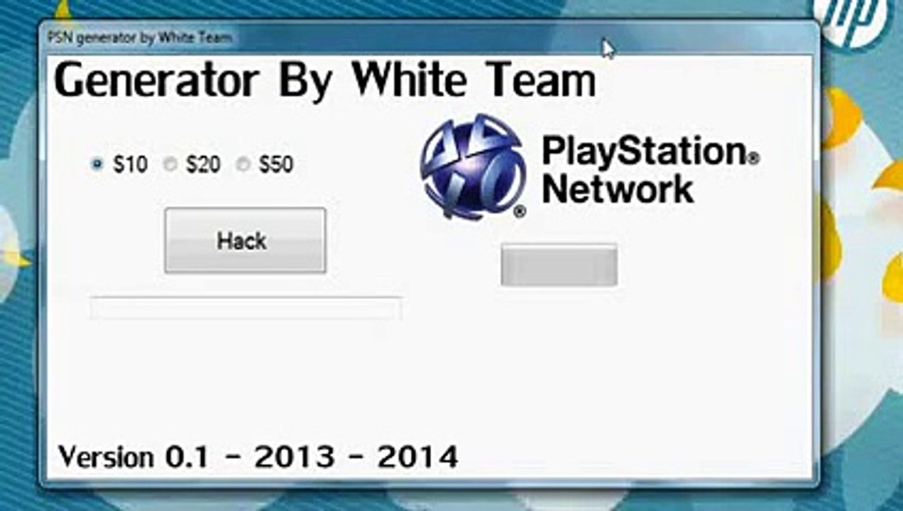 Logiciel Générateur d'argent PSN + LIEN