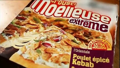 Pizza industrielle - cherchez les ingrédients!