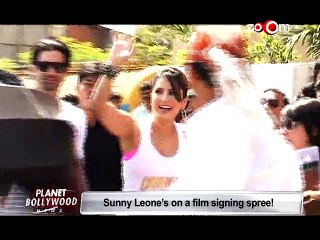 Sunny Leone on a film signing spree!