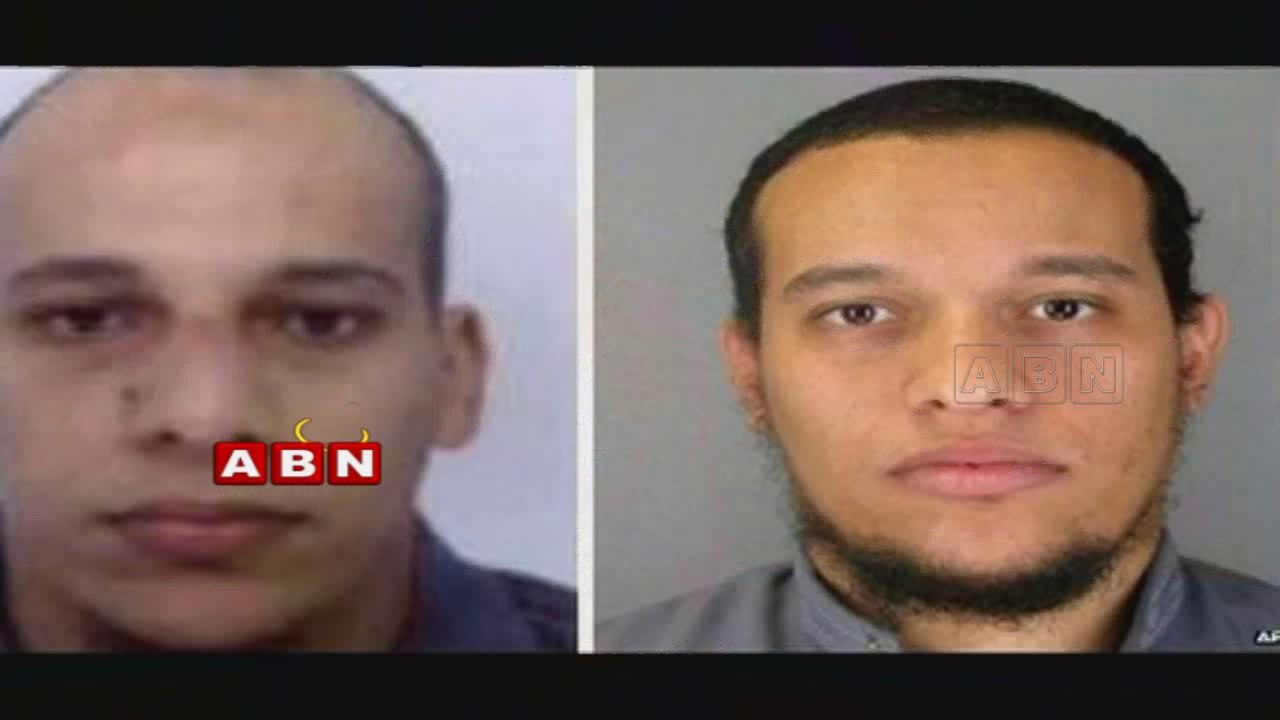 Police release photos of Charlie Hebdo Paris attack suspects  (08-01-2015)