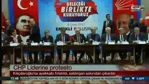 Kemal Kılıçdaroğlu'na Ayakkabı Fırlatıldı. Olay Anı 8 Ocak 2015