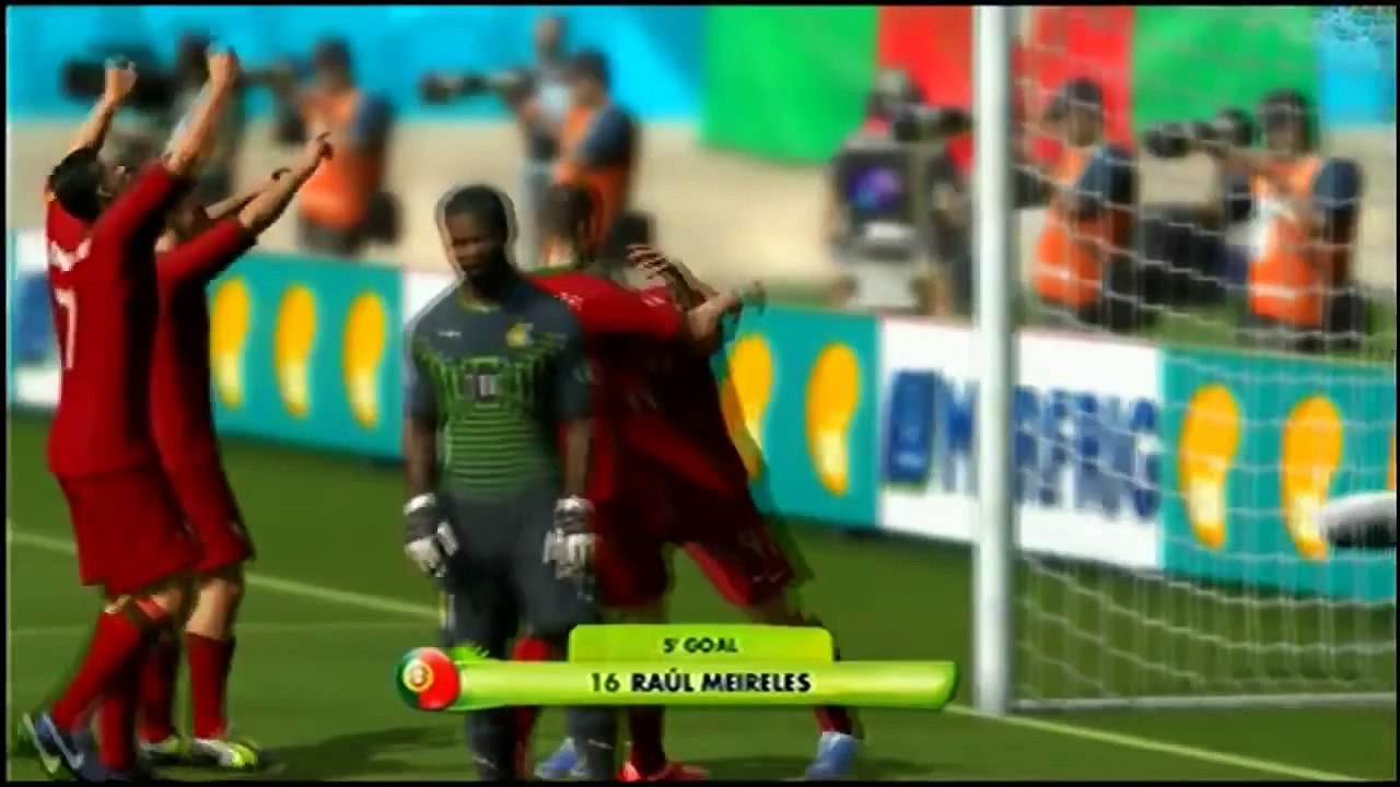 Portugal VS Ghana Full Match Highlights FIFA World Cup 2014 Portugal VS Ghana 2 1