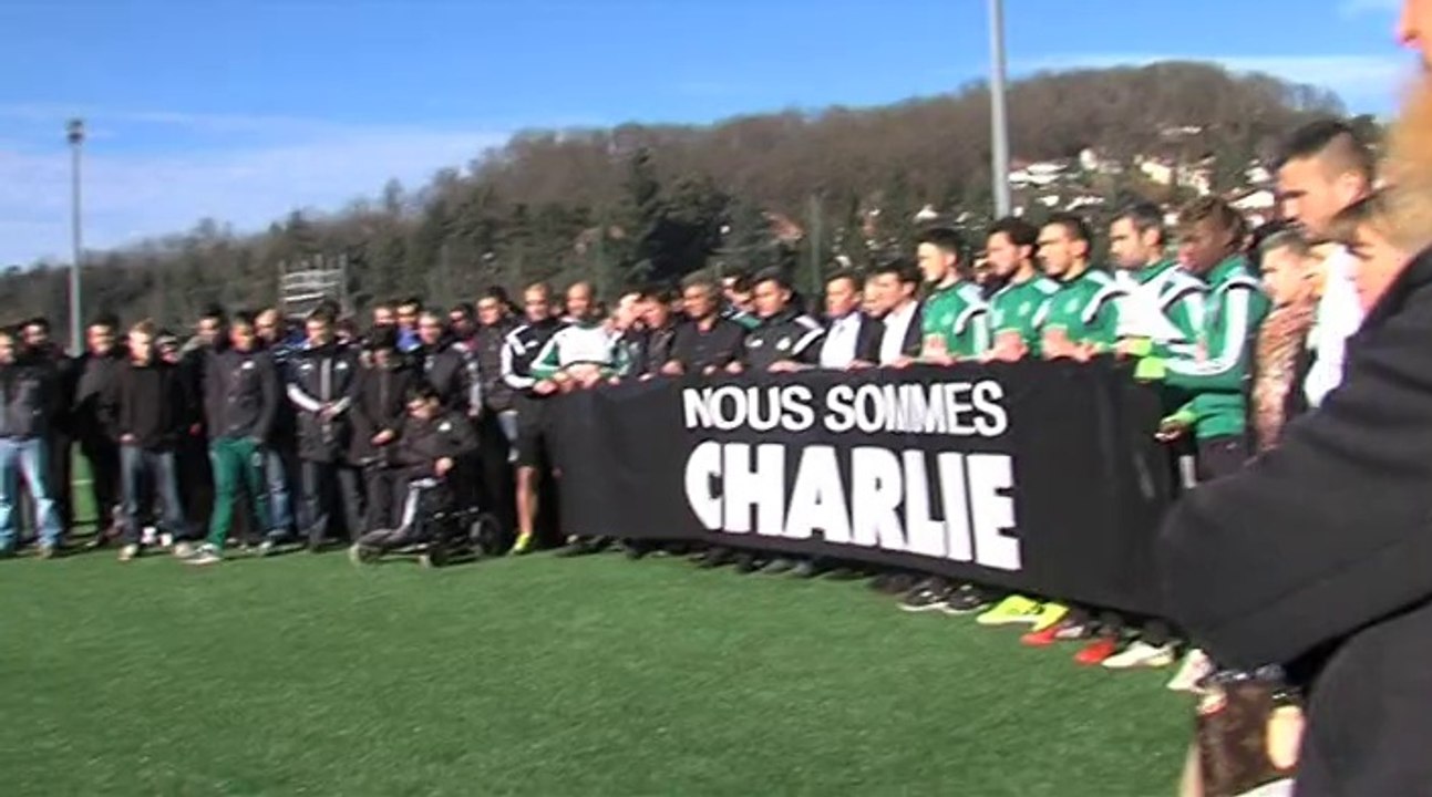 L'hommage de l'ASSE aux victimes de l'attentat
