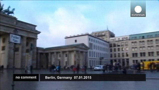 Charlie Hebdo: flags fly at half mast at French embassy in Berlin